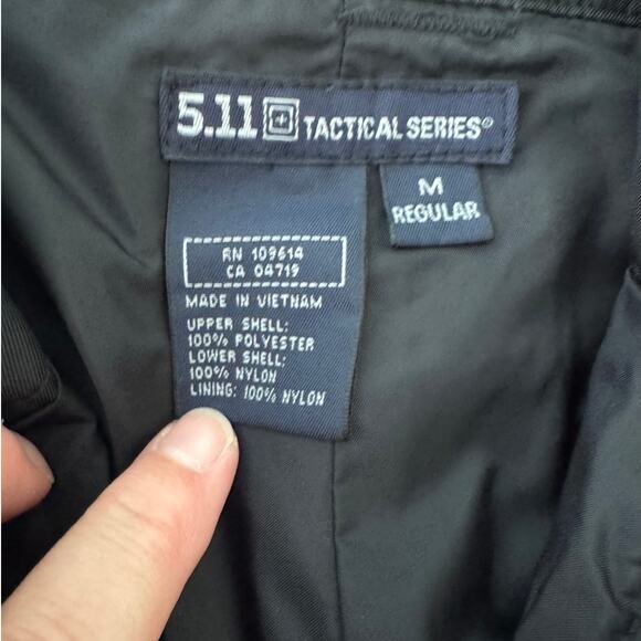 5.11 Tactical Duty Rain Pant Mens Medium Waterproof Pant - Picture 9 of 10